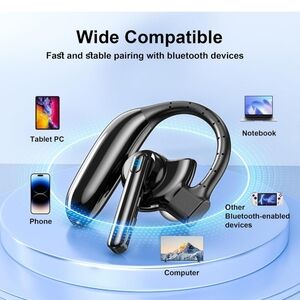 Wireless bluetooth earpiece